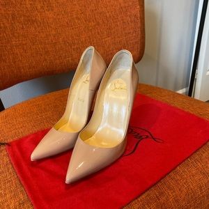 Nude So Kate Christian Louboutin Heels Size 37.5